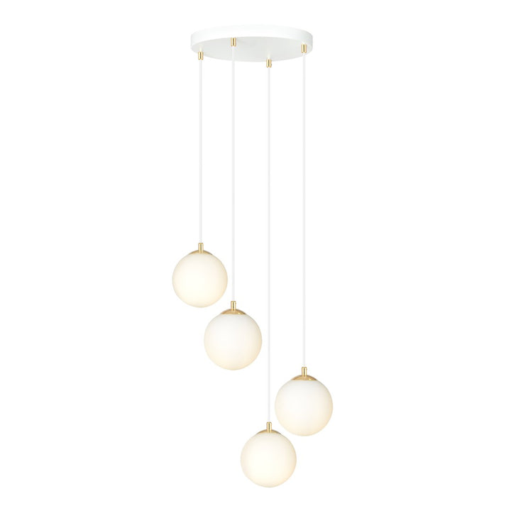 Lustra suspendata ROYAL 4 alba