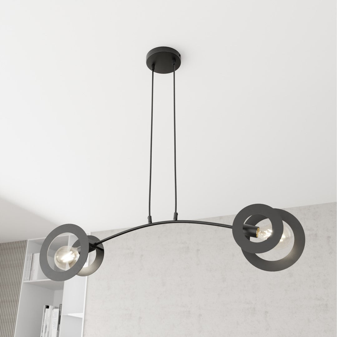 Lustra suspendata EUFORIA 2 neagra