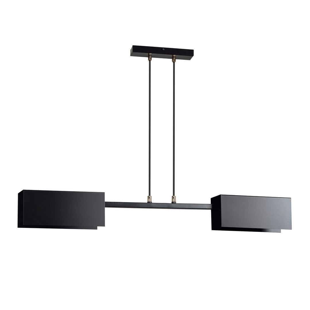 Lustra suspendata TOLOS 2 neagra