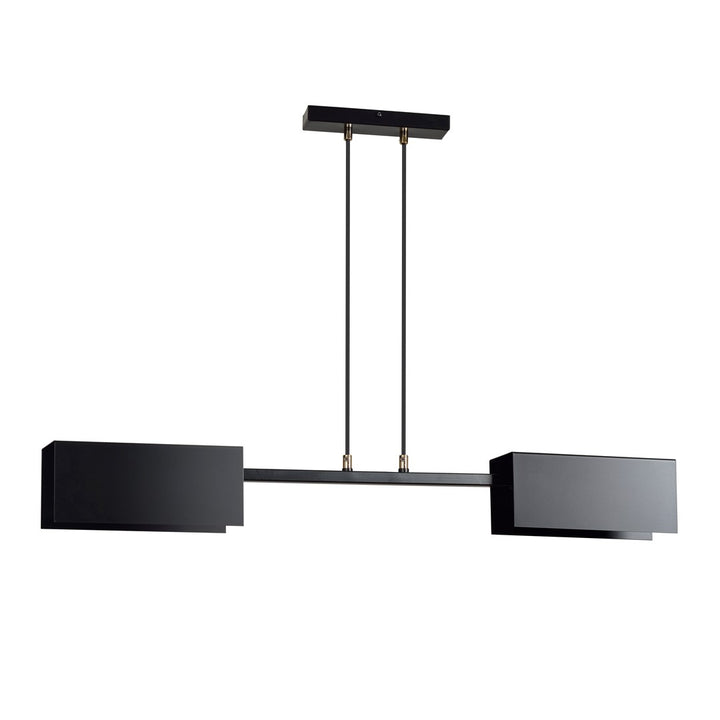 Lustra suspendata TOLOS 2 neagra