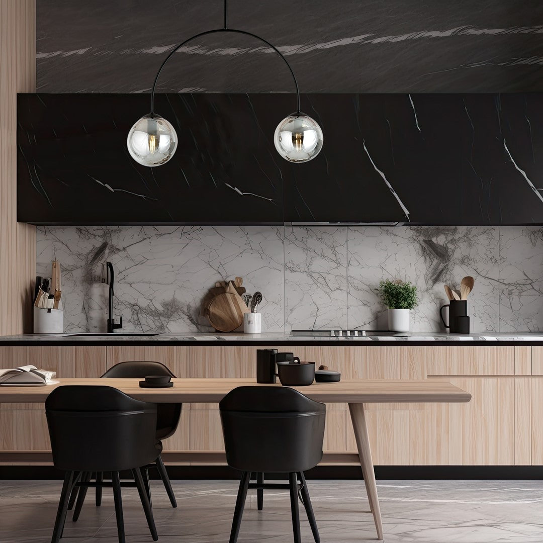 Lustra ARCHI 2 neagra GRAFIT