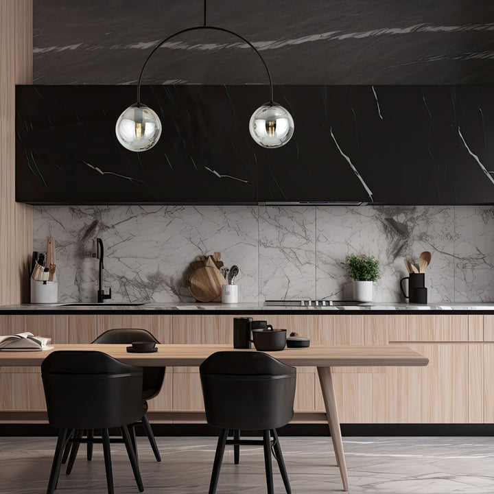 Lustra ARCHI 2 neagra GRAFIT