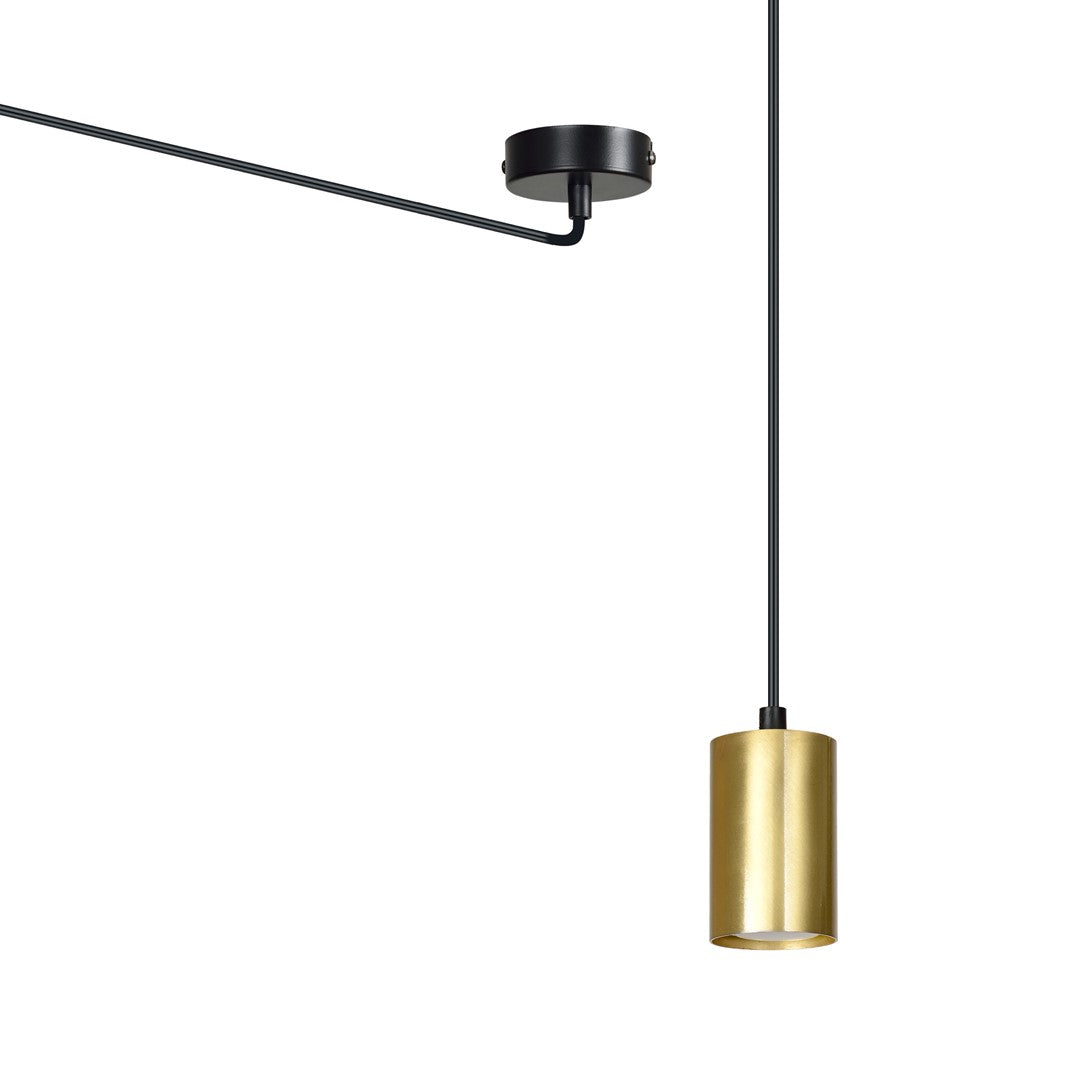 Pendul TRAKER 1 negru cu auriu