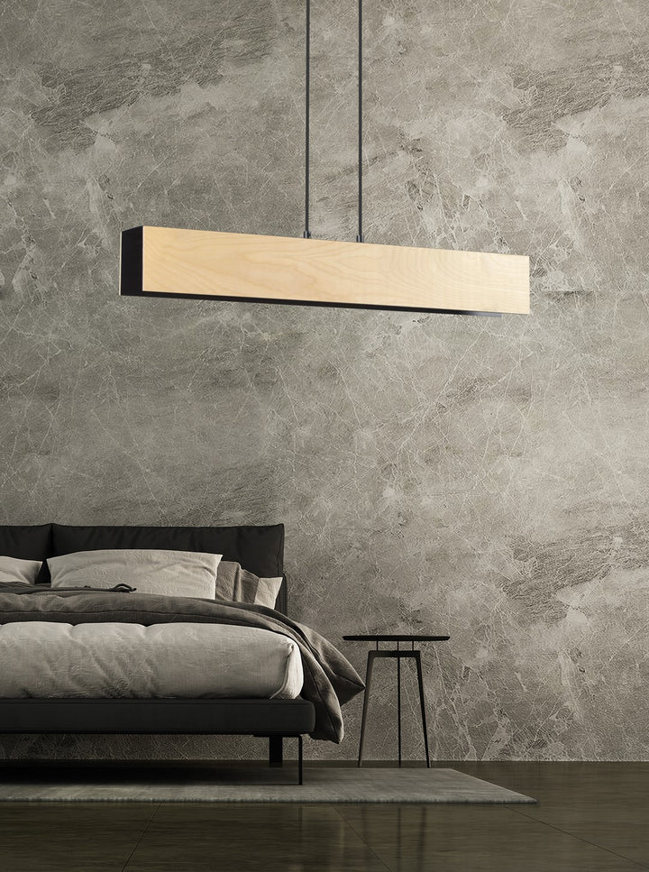 Lustra suspendata liniara CARLO 3 neagra