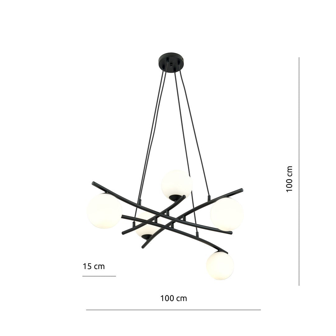 Lustra suspendata ESSA 5 opal