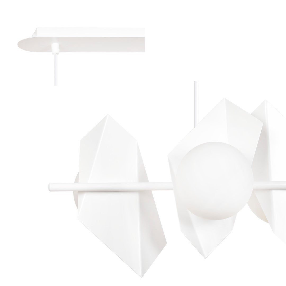 Lustra suspendata DRIFTON 4 alba