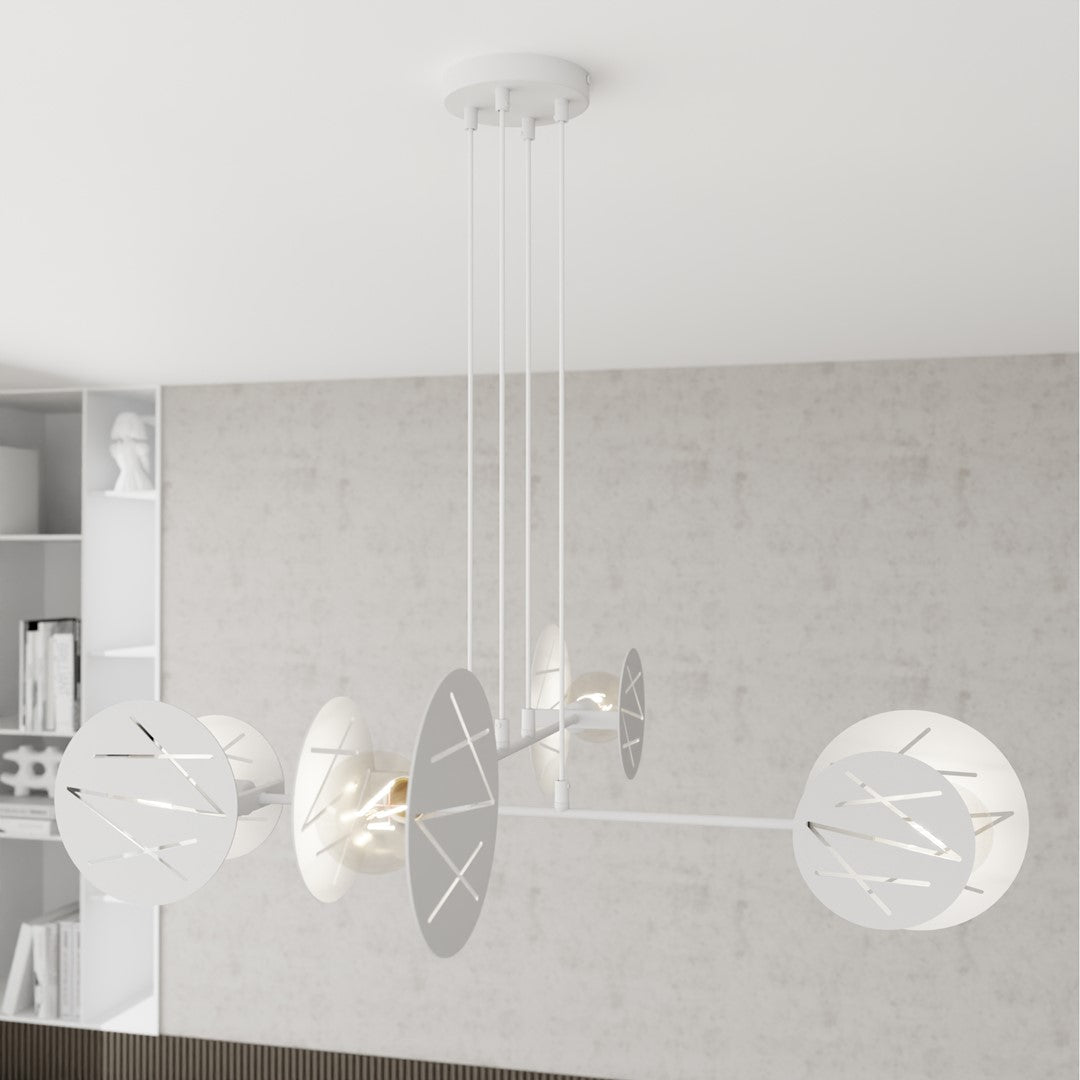 Lustra suspendata XOTIC 4 alba