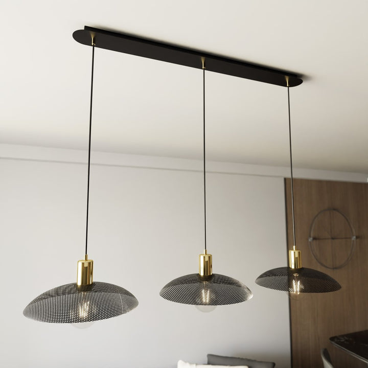 Lustra suspendata SPIRIT 3 neagra