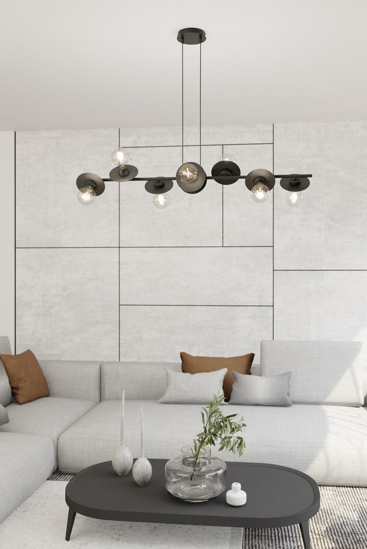 Lustra suspendata TOKEN 8 neagra