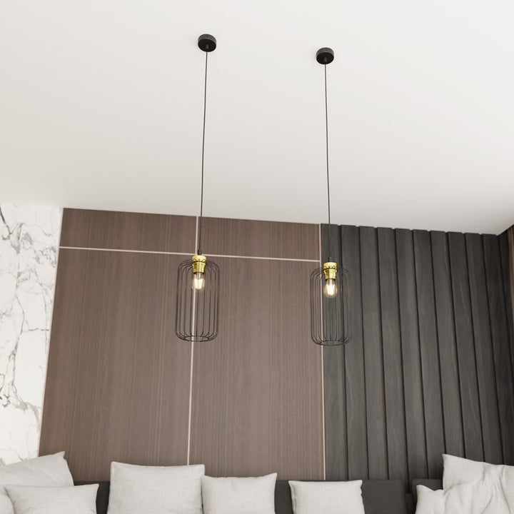 Pendul VANDER 1 negru cu auriu