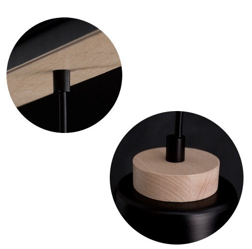 Lustra suspendata cu 2 pendule BOLERO 2 neagra