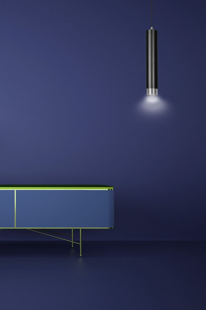 Pendul KIBO 1 negru cu crom