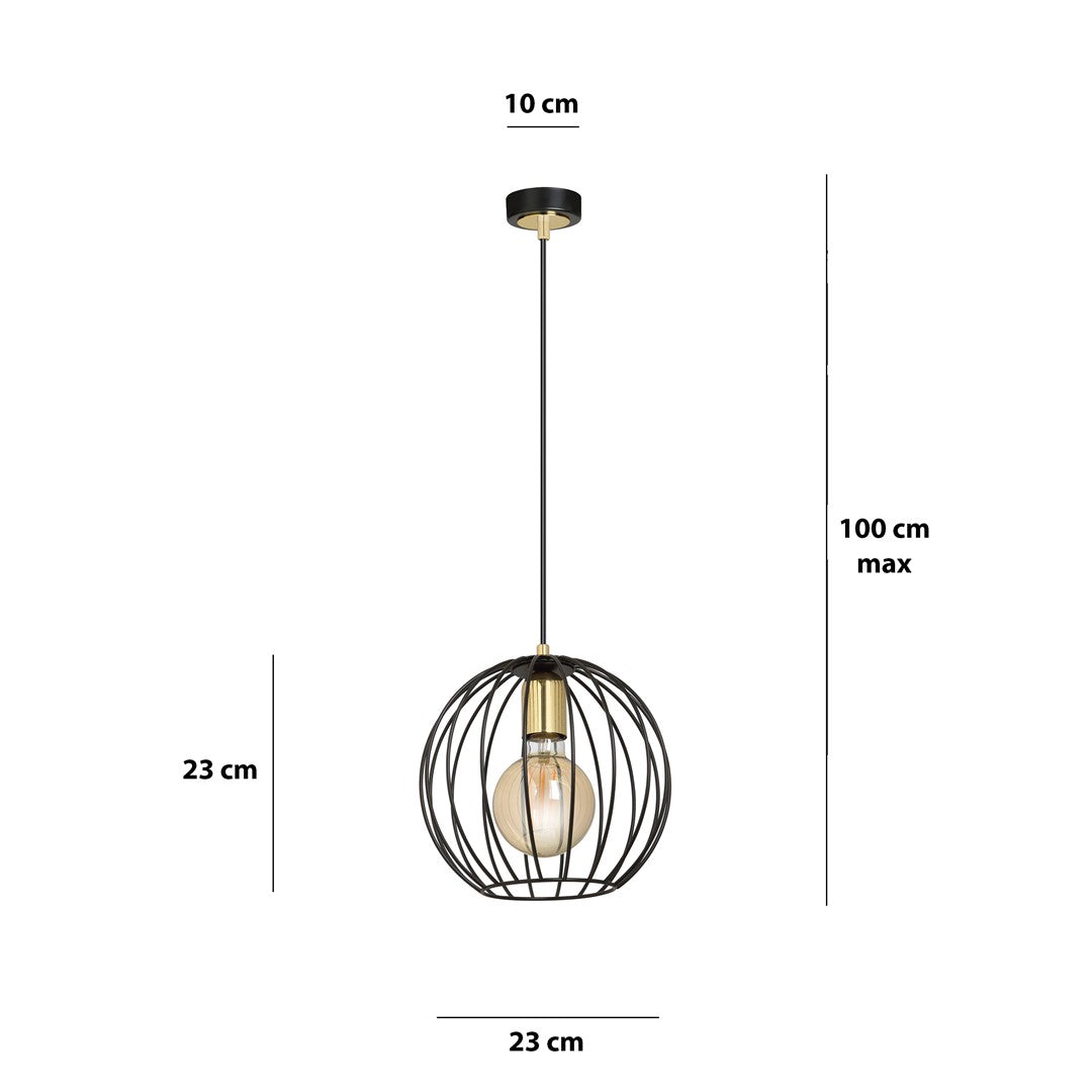 Pendul ALBIO 1 negru