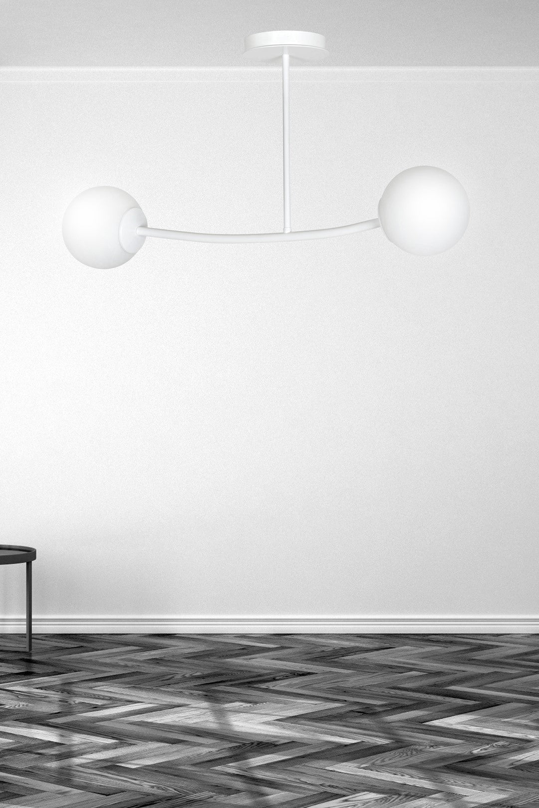 Lustra HALLDOR 2 alba