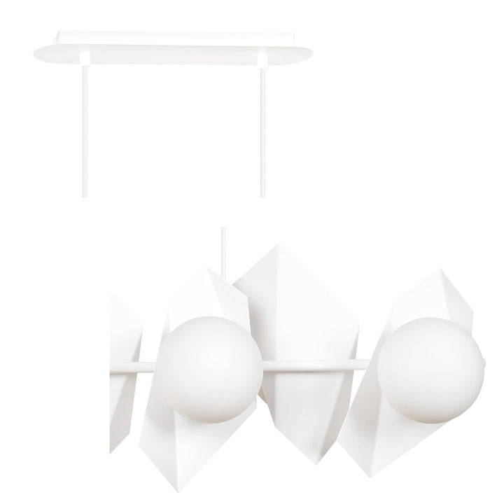 Lustra suspendata DRIFTON 6 alba
