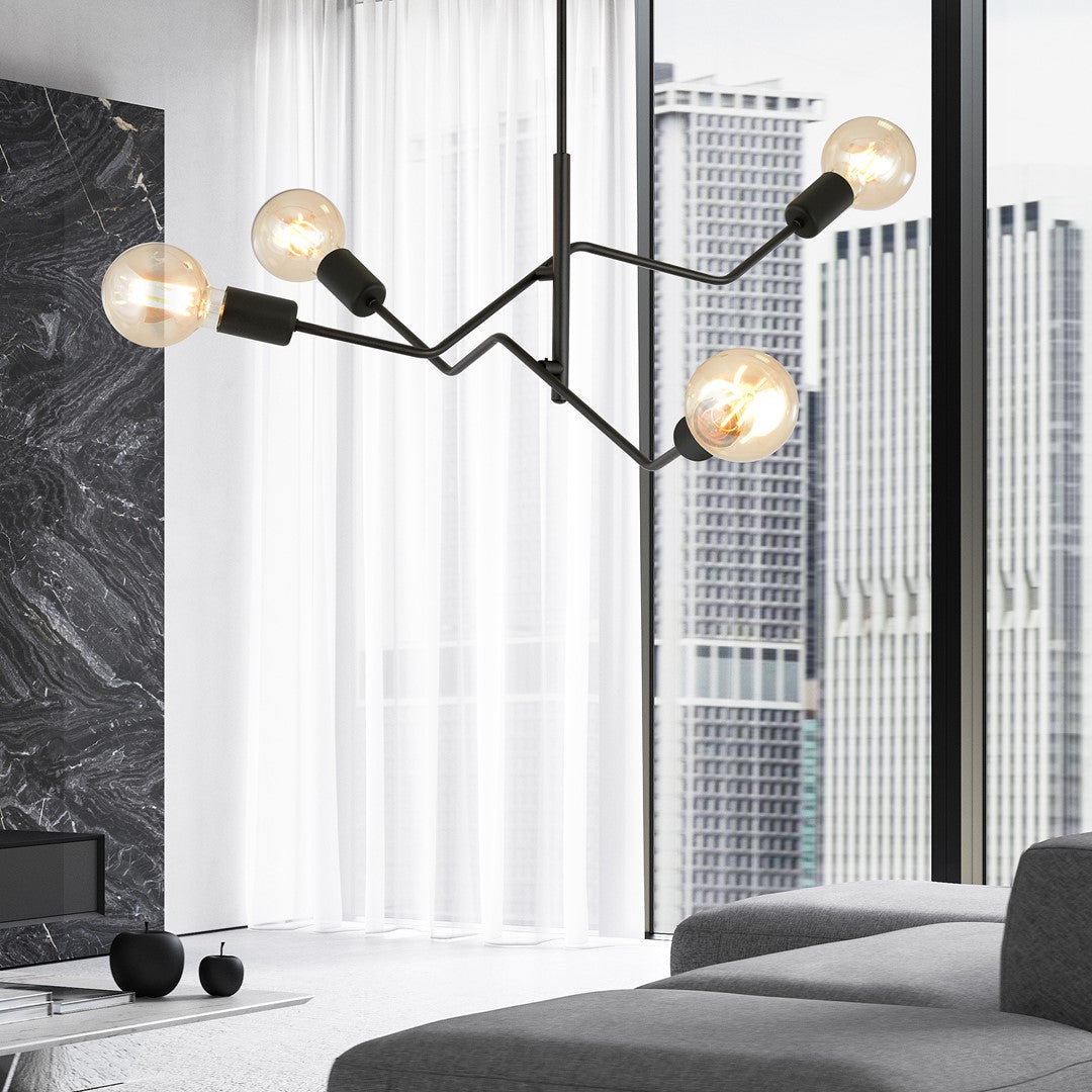 Lustra FRIX 4 neagra