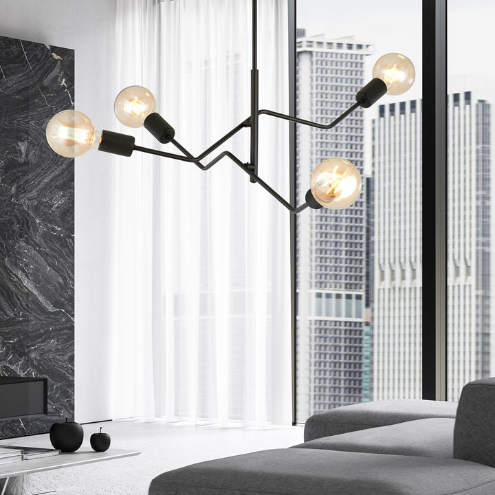Lustra FRIX 4 neagra