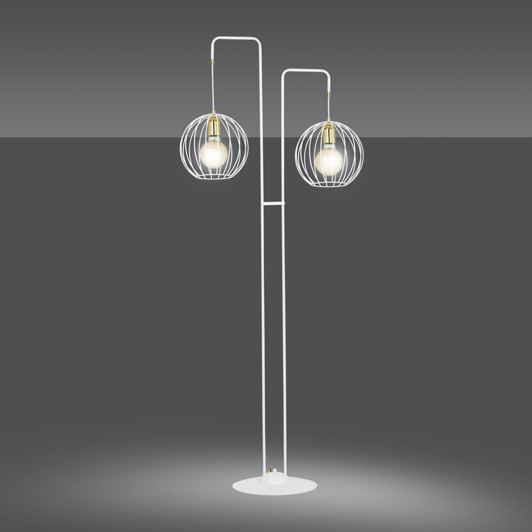 Lampa de podea ALBIO LP2 alba