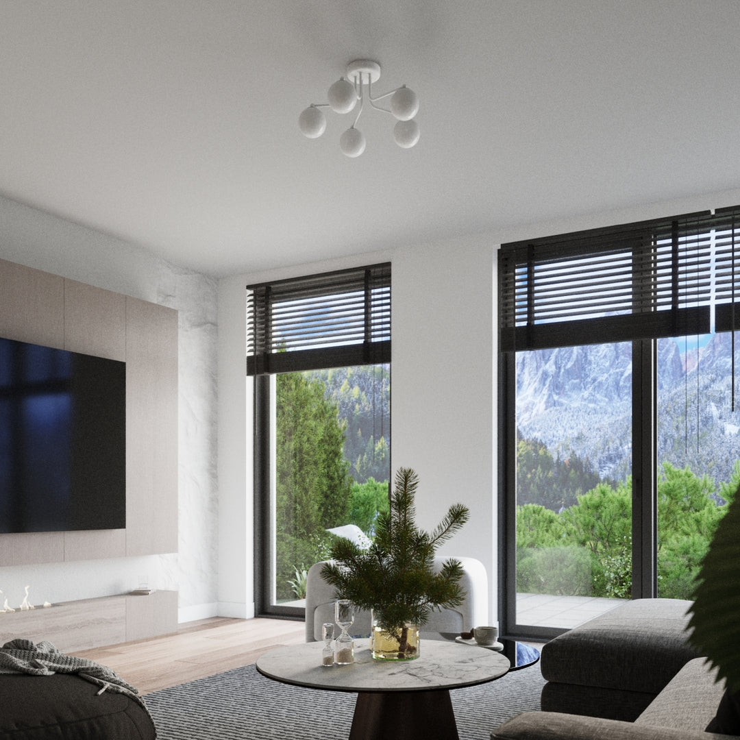Candelabru ASTRAL 3 alb