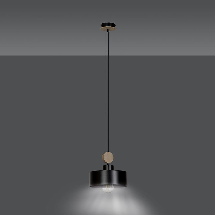 Lustra suspendata TUNISO 1 neagra