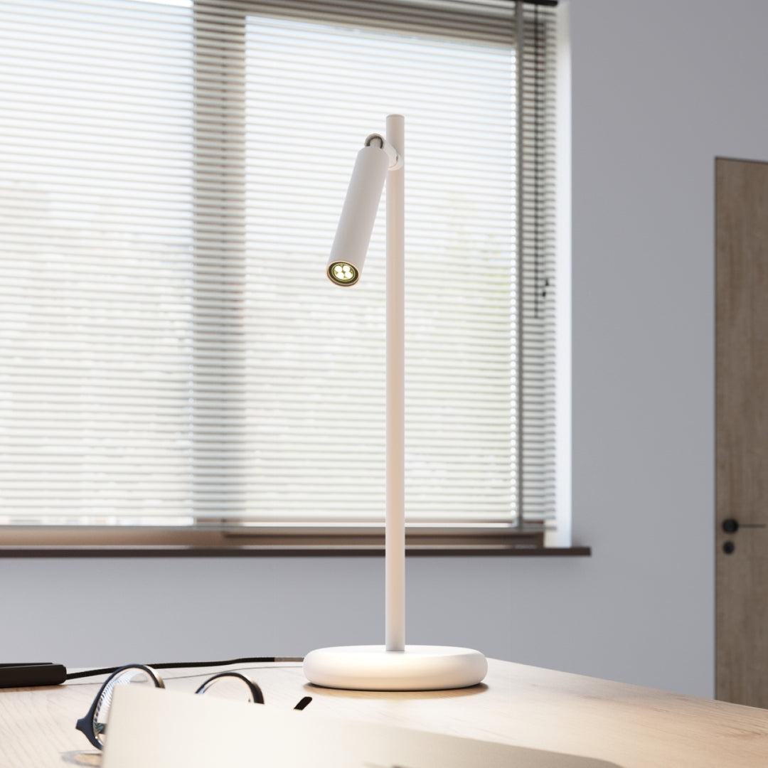 Lampa de birou PASTELO alb