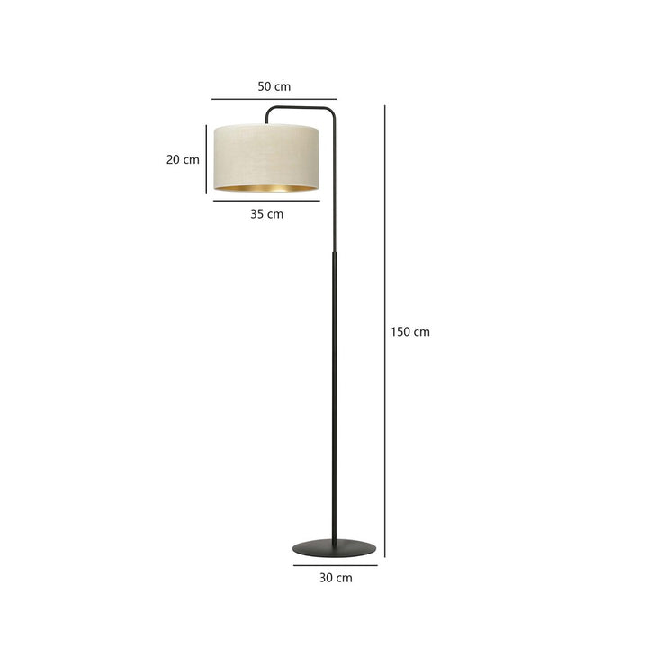 Lampa de podea HILDE LP1 BL WHITE