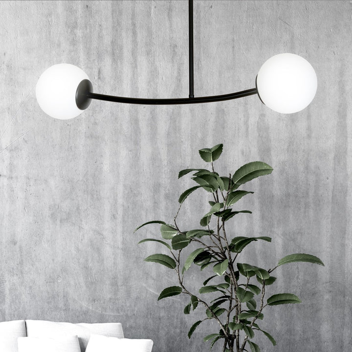 Lustra HALLDOR 2 neagra