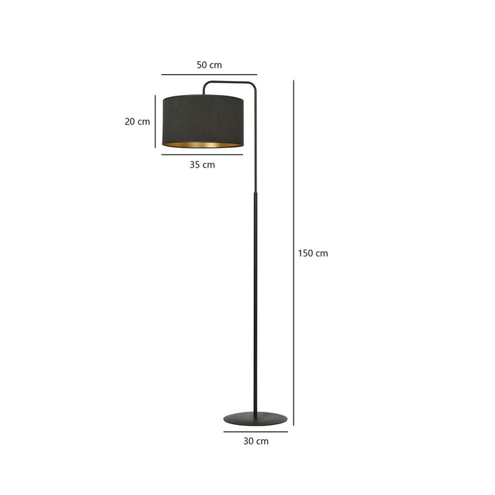 Lampa de podea HILDE LP1 BL BLACK