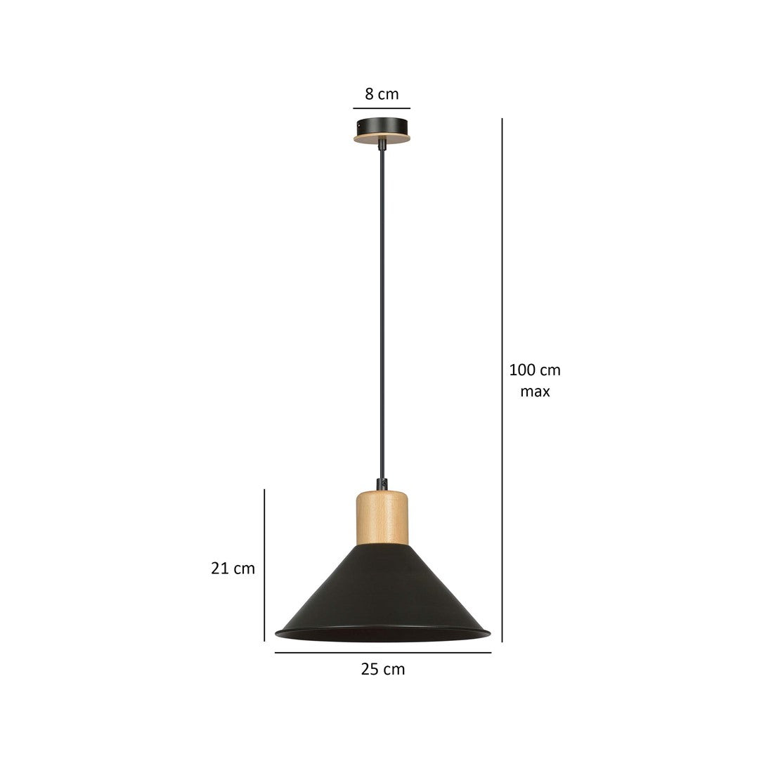Pendul ROWEN 1 negru