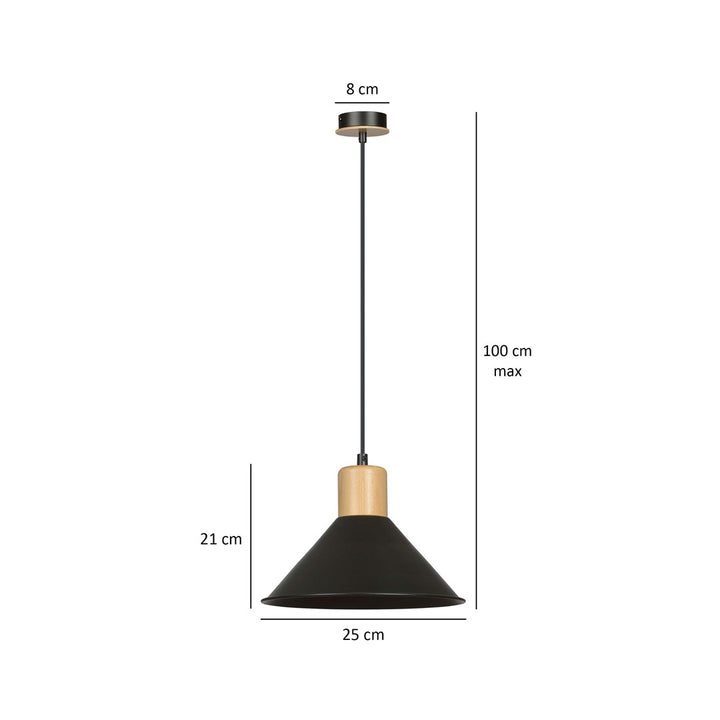 Pendul ROWEN 1 negru