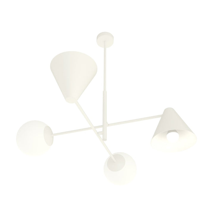 Lustra HERMES 4 alba
