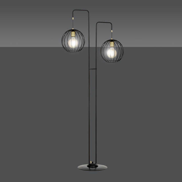 Lampa de podea ALBIO LP2 neagra