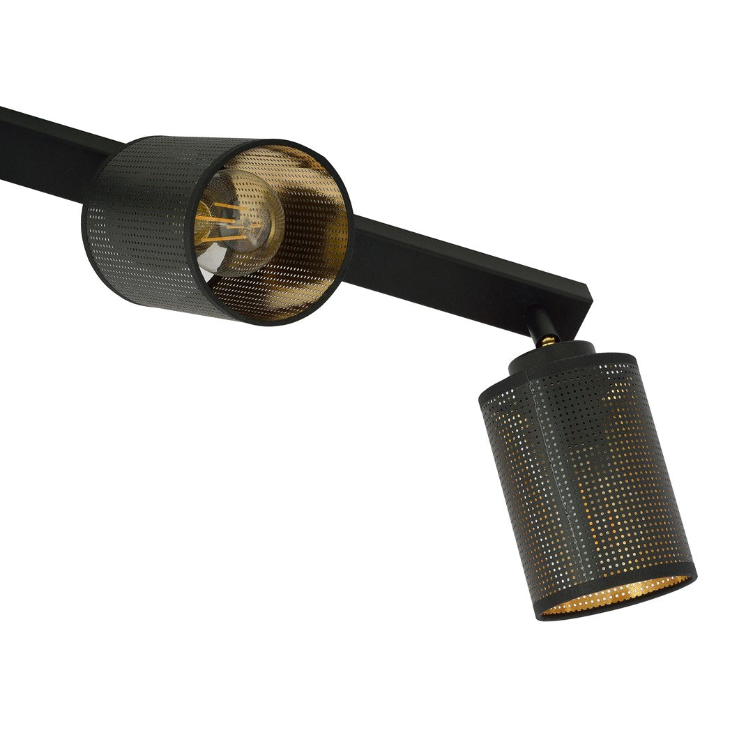 Plafoniera BRONX 3 neagra