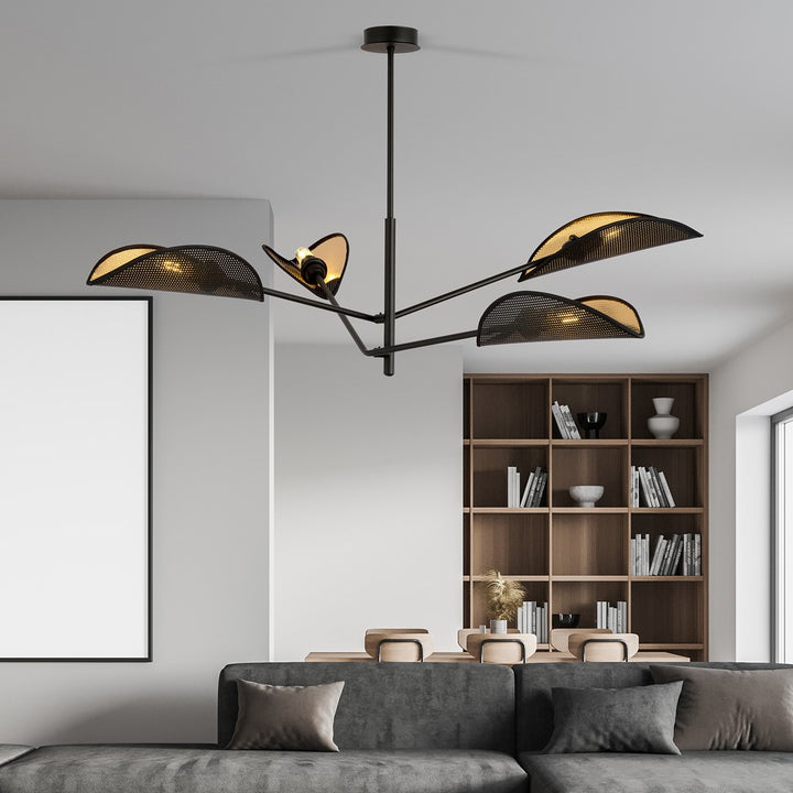 Lustra neagra cu auriu VENE 4