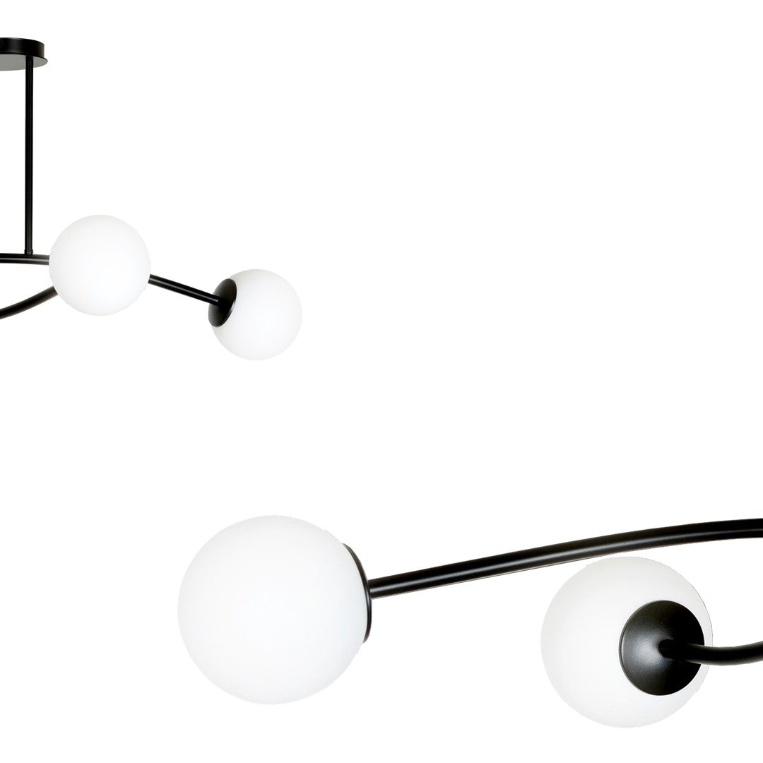 Lustra HALLDOR 4 neagra