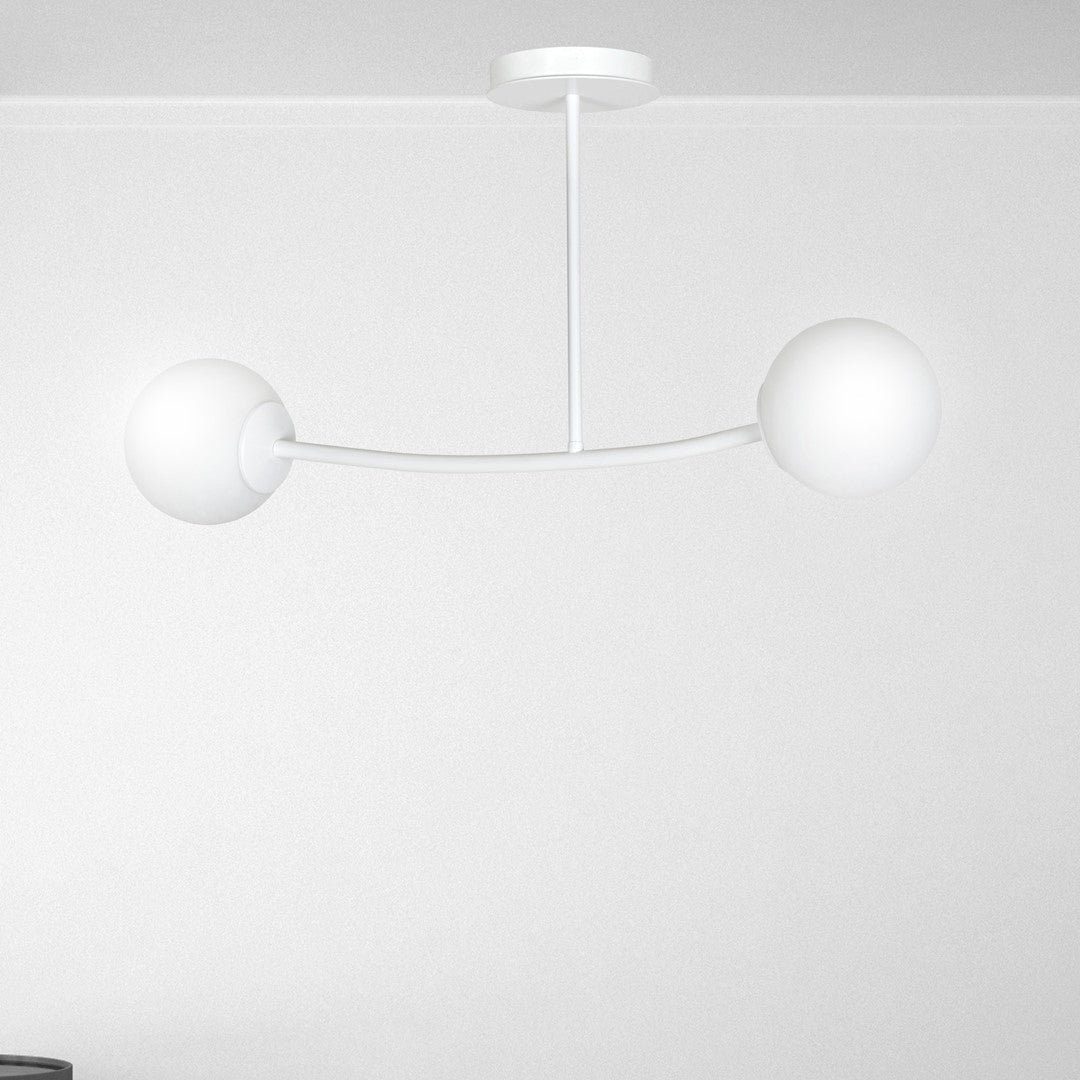 Lustra HALLDOR 2 alba