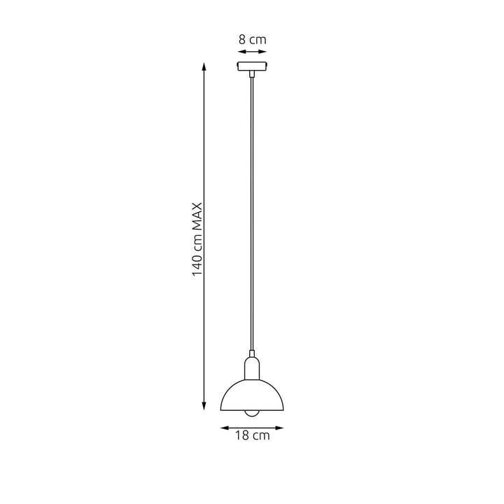 Pendul MOTO 1 alb