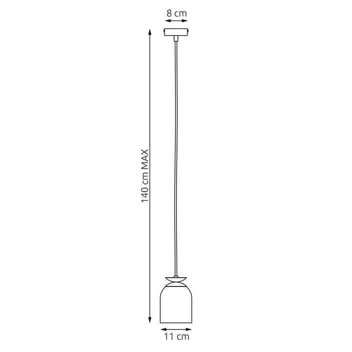 Pendul TARGET 1 alb
