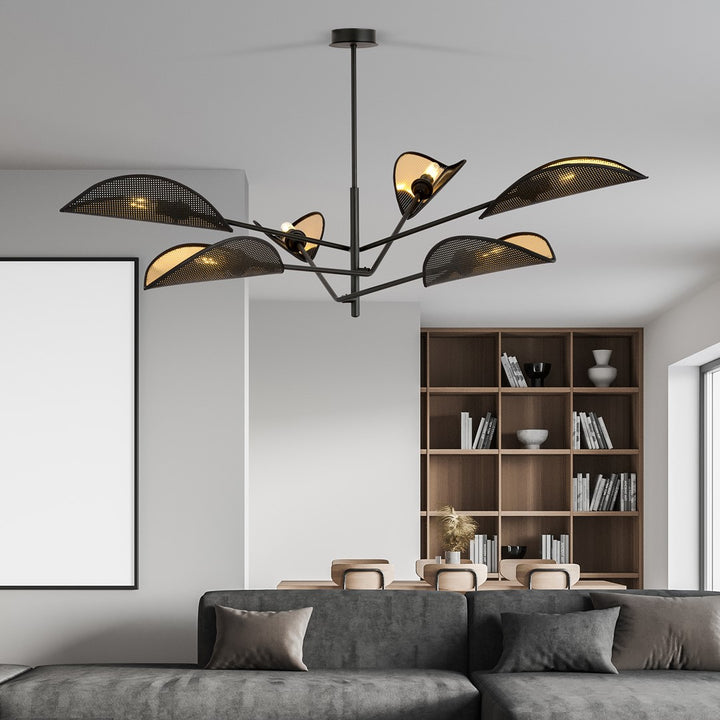 Lustra neagra cu auriu VENE 6