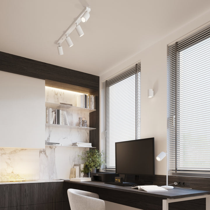 Lampa de perete KARBON 10 alb