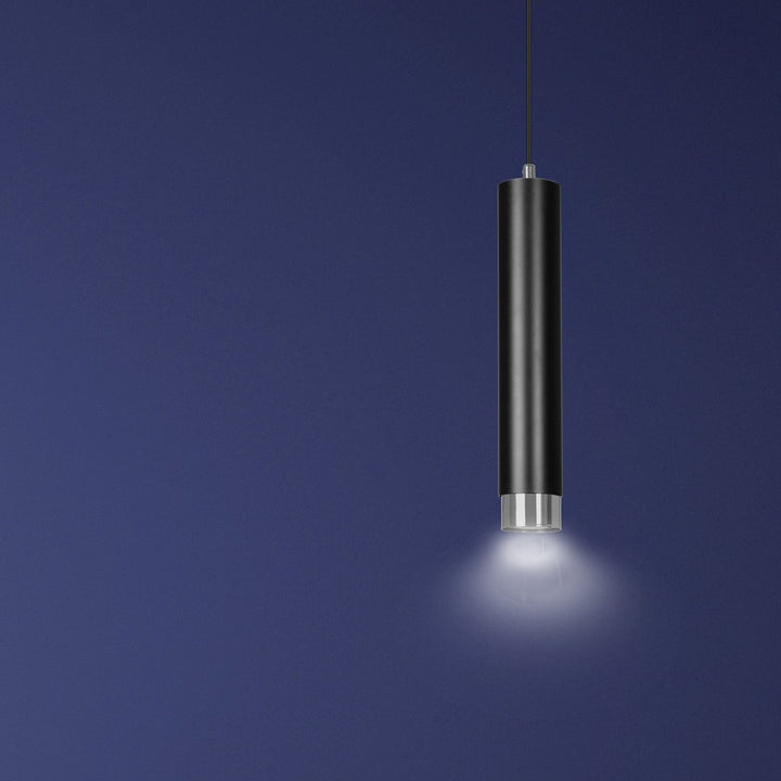 Pendul KIBO 1 negru cu crom