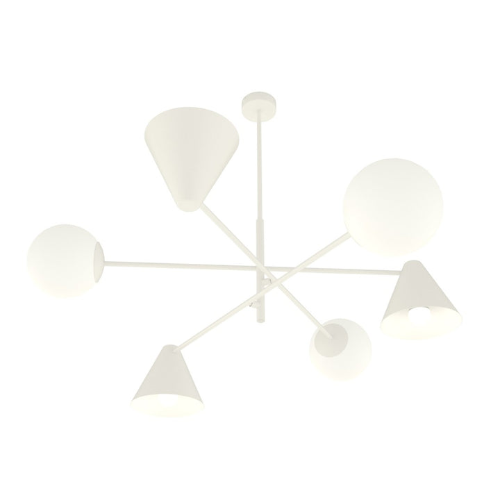 Lustra HERMES 6 alba