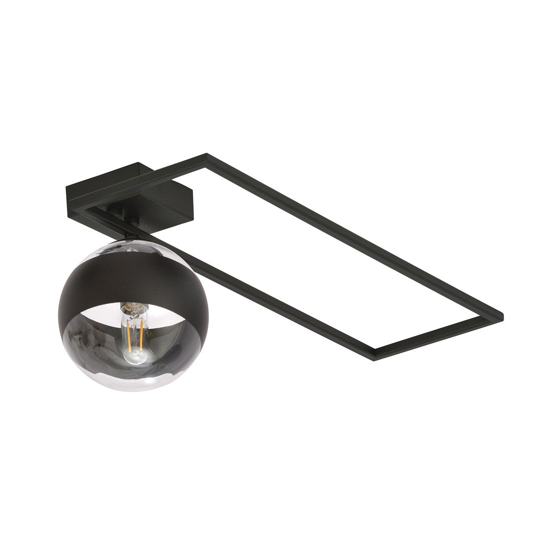 Plafoniera IMAGO 1B cu dunga neagra