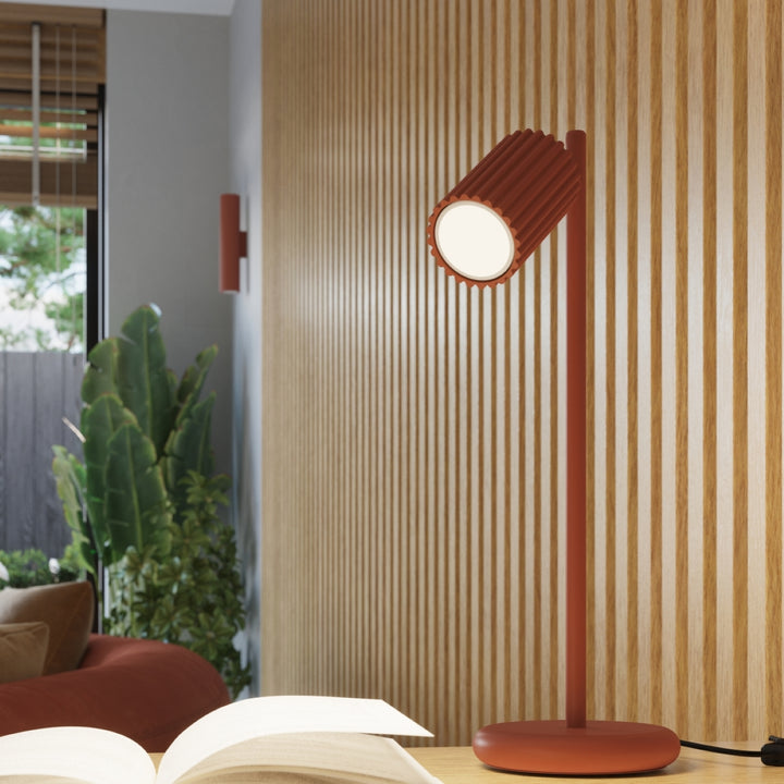 Lampa de perete KARBON 10 rosu ocru