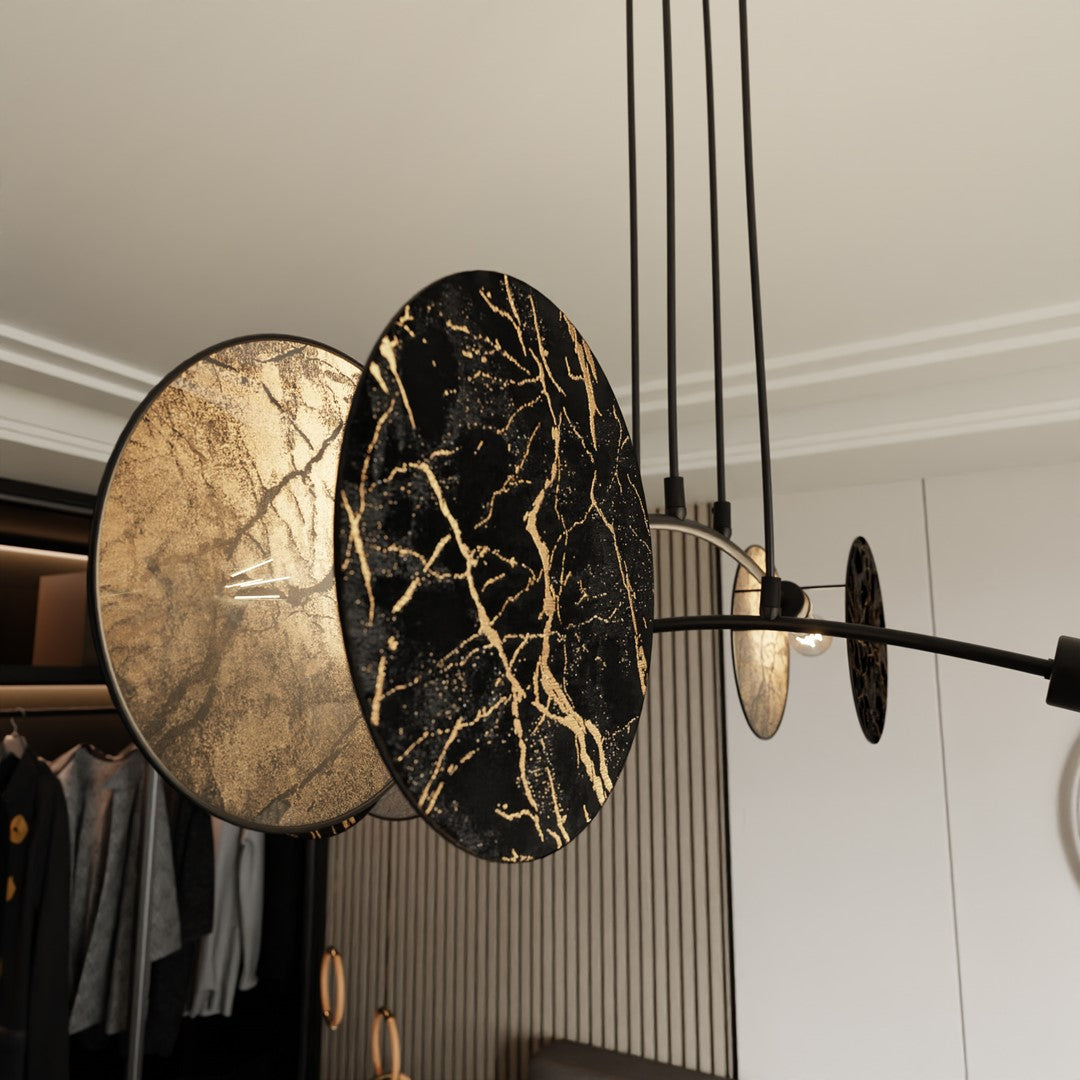 Lustra suspendata MOTIF 4 marmura