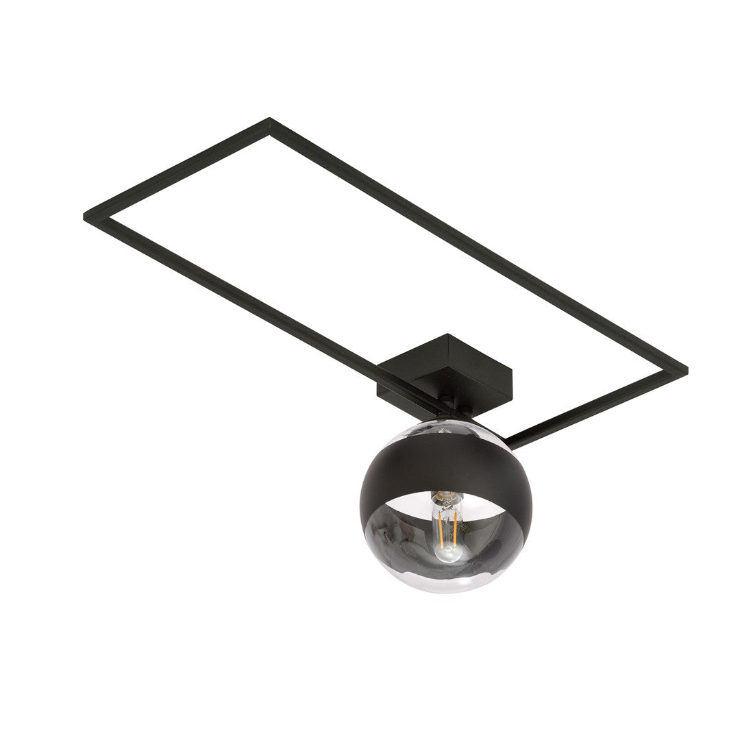 Plafoniera IMAGO 1A cu dunga neagra