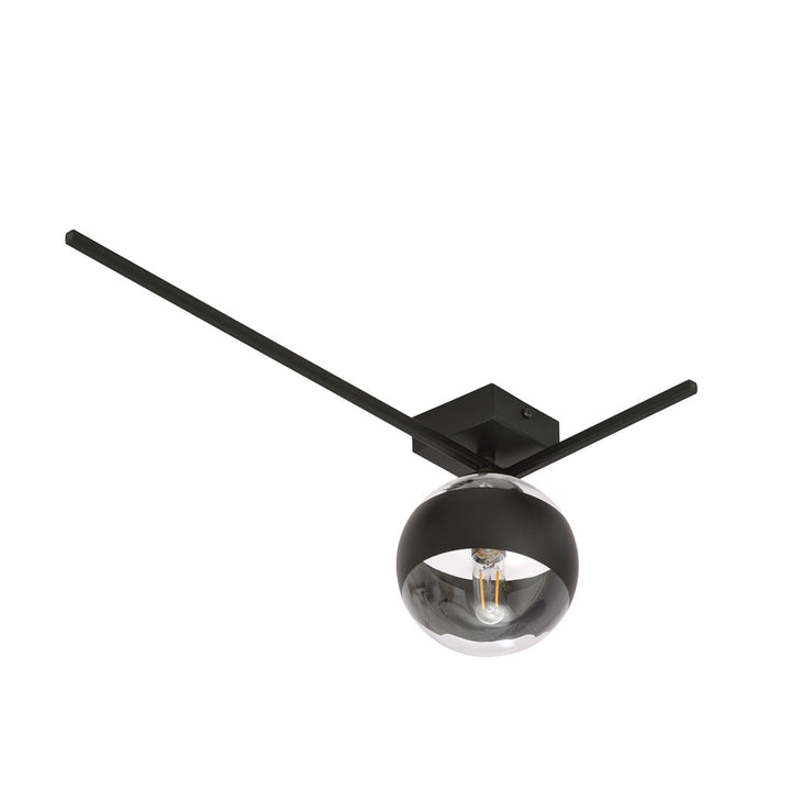 Plafoniera IMAGO 1F cu dunga neagra