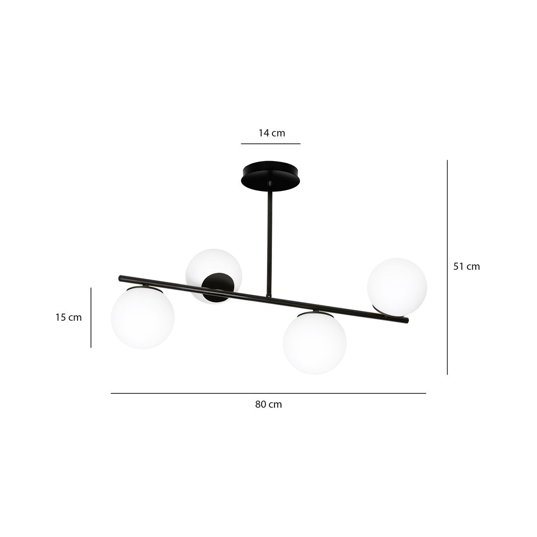 Lustra BIOR 4 neagra