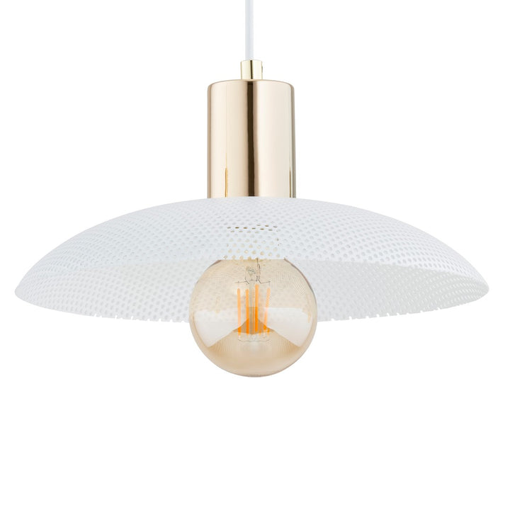 Lustra suspendata SPIRIT 3 alba