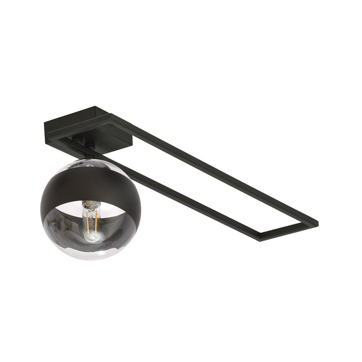 Plafoniera IMAGO 1C cu dunga neagra